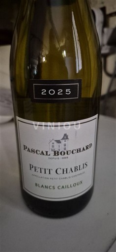 Бургундія Петі-Шаблі Pascal Bouchard Blancs Cailloux 2025
