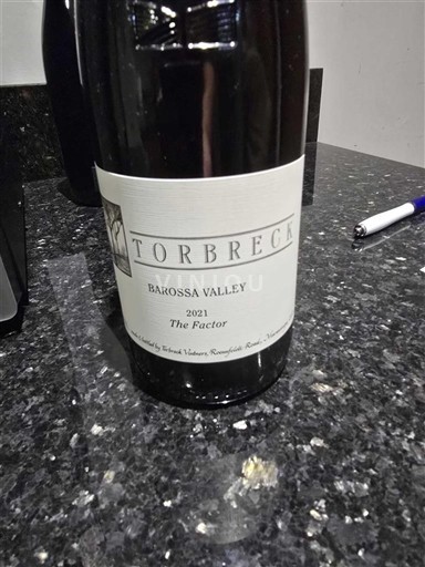 Australia Meridional Valle de Barossa Torbreck The Factor 2021