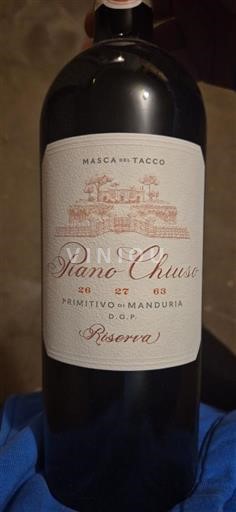 Апулія Примитиво ді Мандурія Masca del Tacco Piano Chiuso 2017