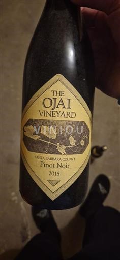 Wines Rouge sec The Ojai Vineyard 2015 USA California AVAs Not Specified AVA