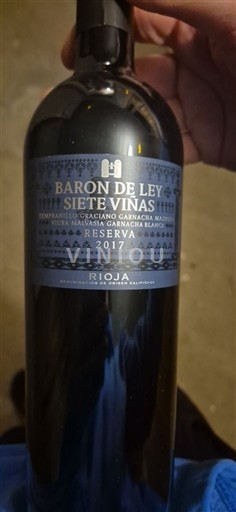 La Rioja Rioja Baron de Ley Siete Viñas 2017