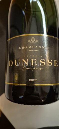 Mousserende vine Blanc brut Cuvée Vanessa Lacroix Dunesse Non millésimé Frankrig Champagne AOC