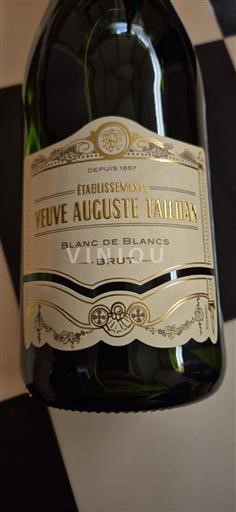 Mousserende vine Blanc brut Blanc de Blancs Veuve Auguste Taillaux Non millésimé Frankrig Champagne AOC