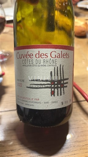 Údolí Rhôny Côtes-du-Rhône Vignerons d'Estezargues des Galets 2022