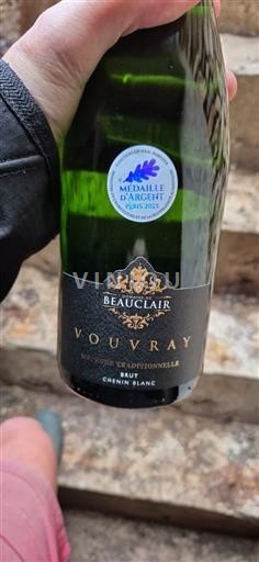 Dolina Loare Vouvray Domaine Beauclair 2022