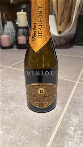 Mousserende vine Blanc brut André Beaufort Non millésimé Frankrig Champagne AOC