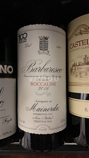 Piedmont Barbaresco Manfredi Roccalini 2016