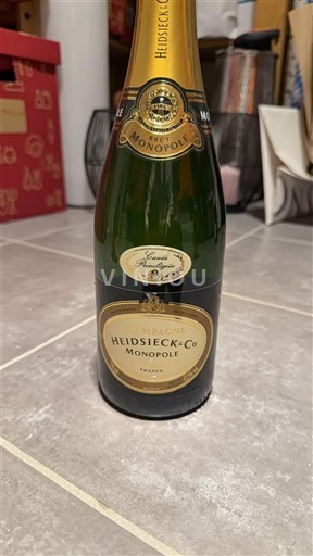 Mousserende vine Blanc brut Monopole Heidsieck & Co Monopole Non millésimé Frankrig Champagne AOC
