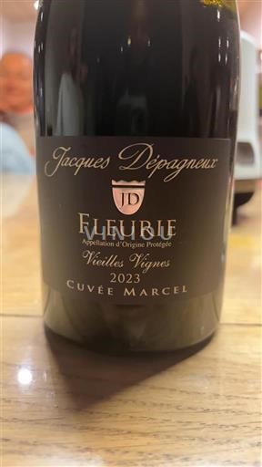 Vine Rouge sec Cuvée Marcel Vieilles Vignes Jacques Dépagneux 2023 Frankrig Beaujolais Fleurie AOC