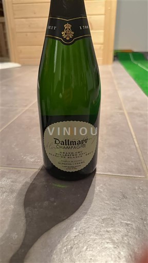 Mousserende vine Blanc brut Grand Cru Dallmayr Non millésimé Frankrig Champagne AOC
