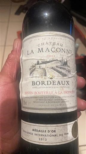 Bordeaux Château La Maconne 2011