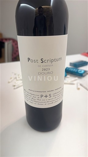 Vin Rouge sec Post Scriptum de Chryseia Prats & Symington 2023 Portugal Douro Vinho de mesa