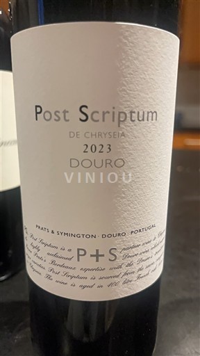 Дору Prats & Symington Post Scriptum de Chryseia 2023