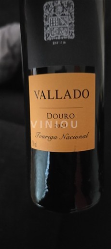 Douro Vallado Touriga Nacional 2021
