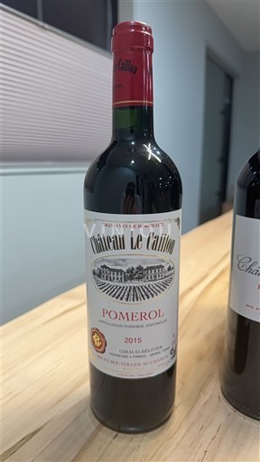 Bordeaux Pomerol Château Le Caillou Réserve 2015