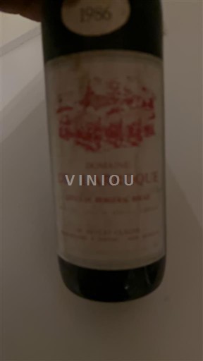 Bordeaux Bordeaux Supérieur Domaine Larroque 1986