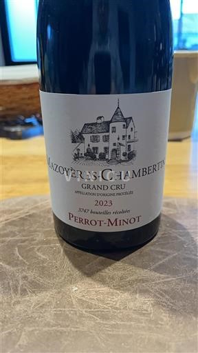 Bourgogne Mazoyères-Chambertin Grand Cru Perrot-Minot 2023