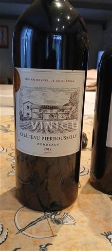 Bordeaux Château Pierrousselle 2014