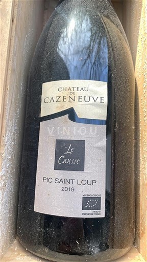Languedoc Pic-Saint-Loup Château Cazeneuve Le Causse 2019