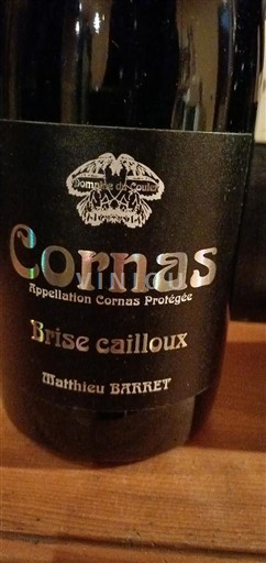 Rona dolina Cornas Domaine Coulet Brise Cailloux 2021