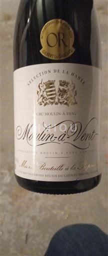 Beaujolais Moulin-à-vent Vignerons Réunis de Chénas Sélection de la Hante 2022