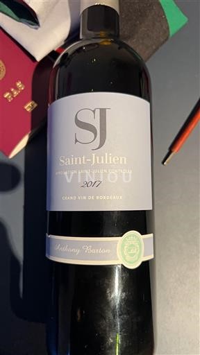 Bordeaux Saint-Julien Anthony Barton 2017