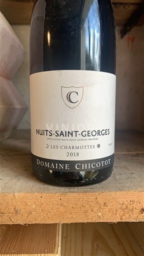 Burgundy Nuits-Saint-Georges Domaine Chicotot Les Charmottes 2018