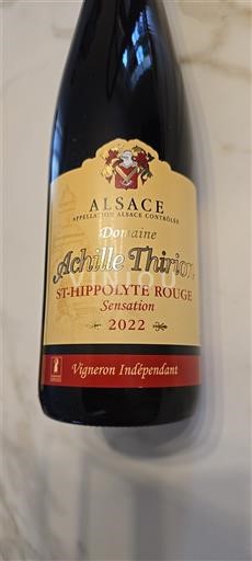 Alsasko Domaine Achille Thirion Sensation 2022