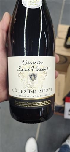 Údolí Rhôny Côtes-du-Rhône Oratoire Saint Vincent 2024