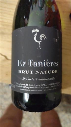 Bourgogne Ez Tanières Brut Nature Icke årgångsbetecknad