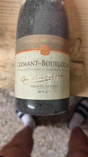 Burgundi Crémant de Bourgogne Gérard de Labrely Grande Réserve Ei vuosikertaa