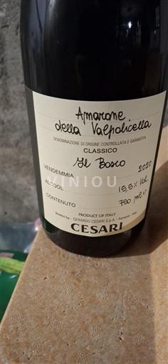 Venetia Amarone della Valpolicella Cesari Il Bosco 2020