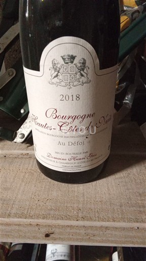 Бургундія Окрестности Нюи Domaine Henri Gros Au Défoi 2018