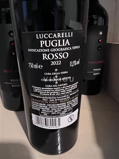 Апулія Не вказано Luccarelli Rosso 2022