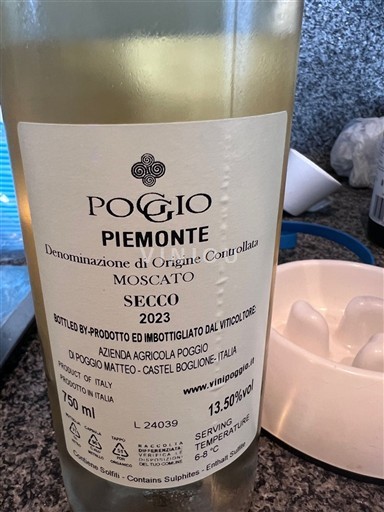 П'ємонт Не вказано Poggio 2023