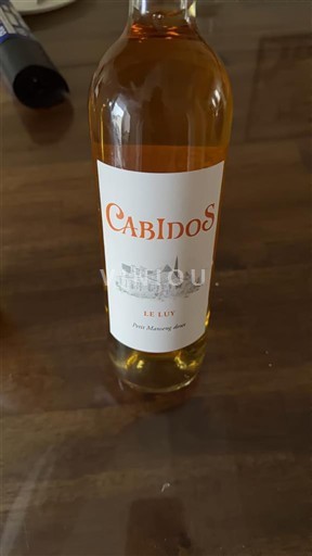 Rượu vang Blanc moelleux Le Luy Domaine Cabidos 2017 Pháp Tây Nam Pacherenc-du-vic-bilh AOC