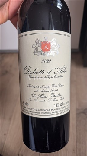 Piedmont Wines Dolcetto d'Alba Elio Altare 2022