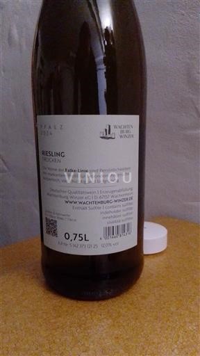Palatinat Pfalška Château Wachtenburg Winzer Falke-Linie Riesling trocken 2024