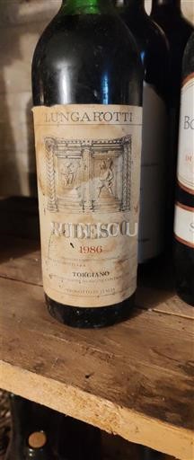 Умбрія Торджано Lungarotti Rubesco 1986