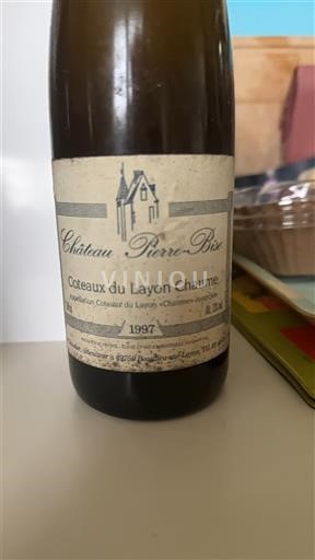 Dolina Loare Coteaux-du-Layon Château Pierre-Bise Chaume 1997