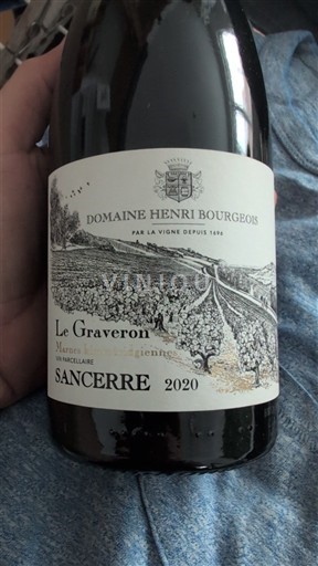 Vale do Loire Sancerre Domaine Henri Bourgeois Le Graveron 2020