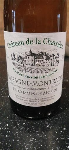 Бургундія Chassagne-Montrachet Château La Charrière Les Champs de Morjot 2024