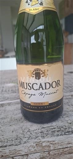 Lounais-Ranska Muscador Cépage Muscat Ei vuosikertaa
