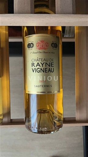 Bordeaux Sauternes Premier Cru Château Rayne Vigneau 2017