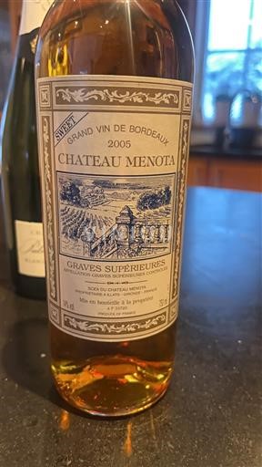 Bordeaux Graves Supérieures Château Menota 2005