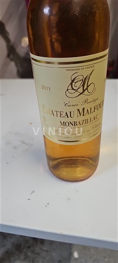 Sydvestfrankrig Monbazillac Château Malfourat Prestige 2011