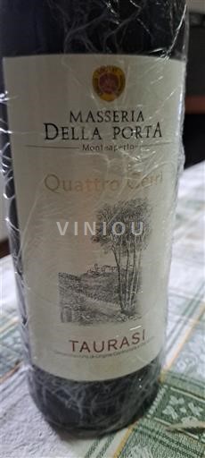 Kampanja Taurasi Masseria Della Porta Quattro Cerri 2018