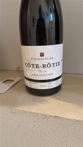 Rhônedalen Côte-rôtie Stéphane Ogier Lieu dit Bertholon 2020