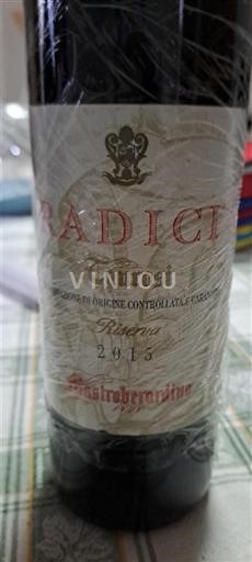 Campania Taurasi Mastroberardino Radici 2015