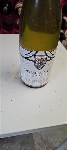 Vinos Blanc sec En Remilly Domaine Vincent Prunier 2014 Francia Borgoña San Aubin AOC Premier Cru